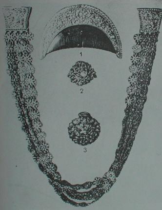 A Karava Siri Bo mala gold Necklace, Sri Lanka