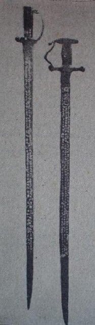 Ancient swords of Karava caste kings, Sri Lanka