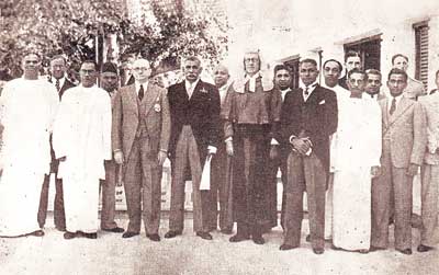 First ministers of Ceylon Senanayak's Govigama Cabinet 