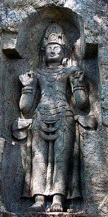 Surya Deva statue in Weligama called Kustaraja