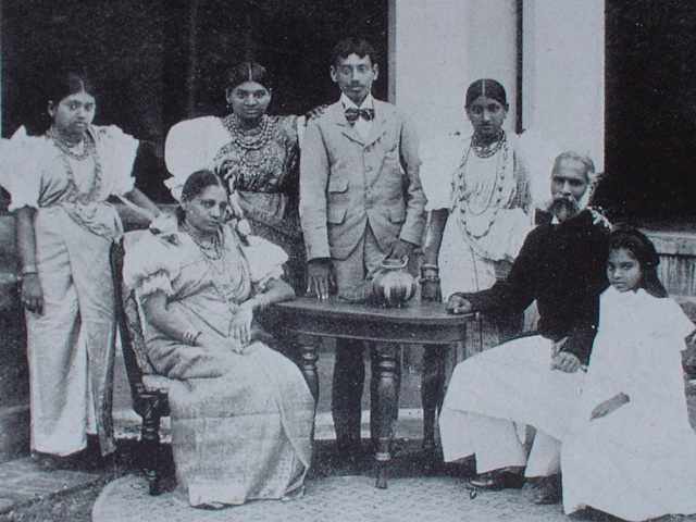 Philip Bartholomew  Palipane with his family