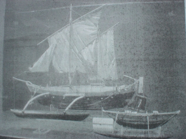 A Maha Oru boat ship from ancient Sri Lanka